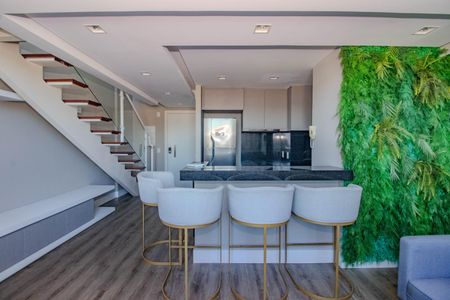 Sala de apartamento para alugar com 1 quarto, 57m² em Partenon, Porto Alegre