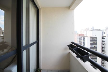 Apartamento à venda com 65m², 1 quarto e 1 vagaVaranda