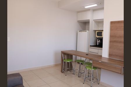 Sala de TV de apartamento para alugar com 1 quarto, 40m² em Vila Maria Jose, Goiânia