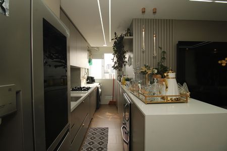 Apartamento à venda com 55m², 2 quartos e 1 vagaCozinha e Área de Serviço