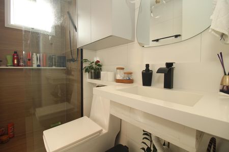Apartamento à venda com 55m², 2 quartos e 1 vagaBanheiro da Suíte