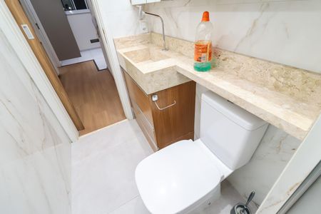 Banheiro de apartamento para alugar com 2 quartos, 34m² em Jardim Lideranca, São Paulo