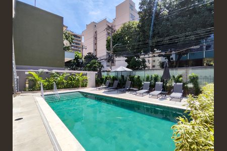 Área comum - Piscina de apartamento à venda com 1 quarto, 51m² em Maracanã, Rio de Janeiro