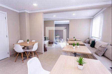 Apartamento para alugar com 33m², 2 quartos e sem vagaÁrea comum - Salão de festas