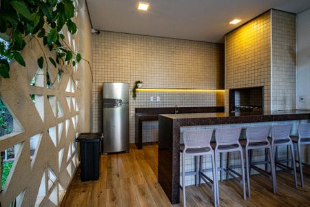 Apartamento para alugar com 39m², 2 quartos e 1 vaga Apartamento para alugar com 39m², 2 quartos e 1 vagaÁrea comum - Churrasqueira