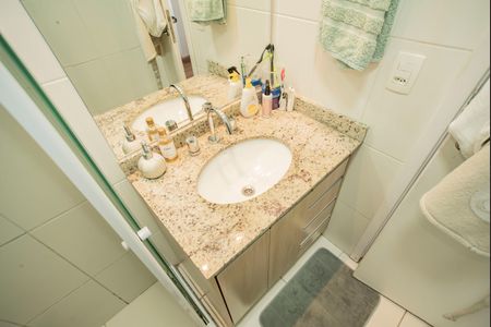 Apartamento à venda com 84m², 3 quartos e 2 vagasBanheiro da Suíte