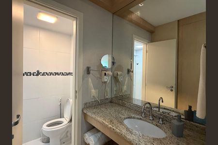 Banheiro de kitnet/studio à venda com 1 quarto, 37m² em Jacarepaguá, Rio de Janeiro