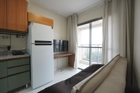 Sala de apartamento para alugar com 1 quarto, 28m² em Liberdade, São Paulo