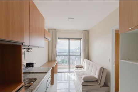 Sala de apartamento para alugar com 1 quarto, 28m² em Liberdade, São Paulo