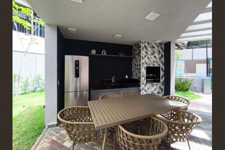 Apartamento para alugar com 28m², 1 quarto e sem vagaÁrea comum - Churrasqueira