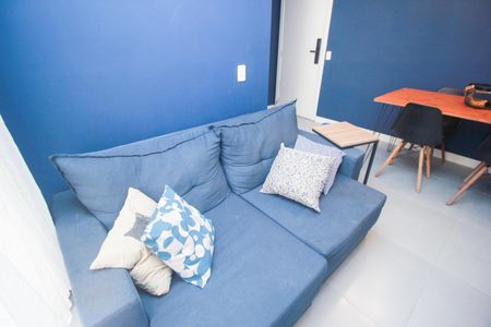 Sala de apartamento à venda com 2 quartos, 52m² em Santa Maria, Santo André