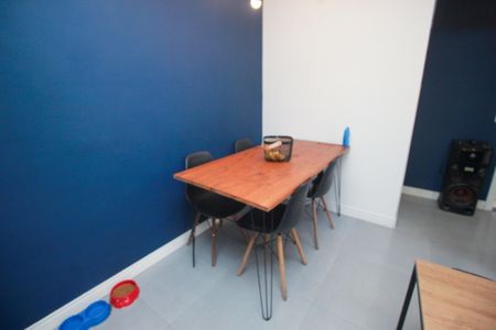 Sala de Jantar de apartamento à venda com 2 quartos, 52m² em Santa Maria, Santo André