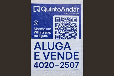 Apartamento à venda com 59m², 1 quarto e sem vagaPlaca Quinto Andar