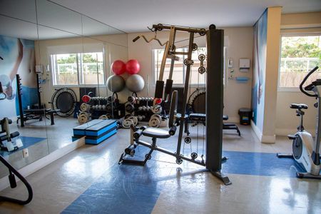 Apartamento à venda com 57m², 2 quartos e 1 vaga Apartamento à venda com 57m², 2 quartos e 1 vagaÁrea comum - Academia