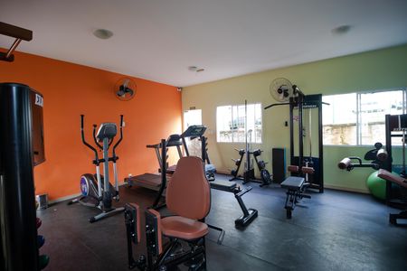 Apartamento para alugar com 47m², 1 quarto e 1 vaga Apartamento para alugar com 47m², 1 quarto e 1 vagaÁrea comum - Academia