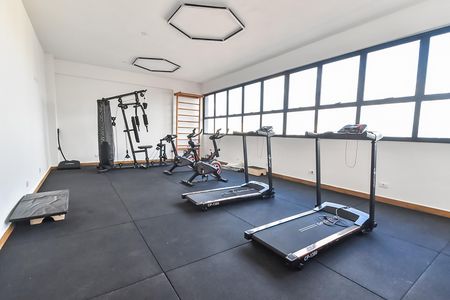 Studio à venda com 26m², 1 quarto e sem vaga Studio à venda com 26m², 1 quarto e sem vagaÁrea comum - Academia