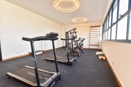 Studio à venda com 26m², 1 quarto e sem vaga Studio à venda com 26m², 1 quarto e sem vagaÁrea comum - Academia