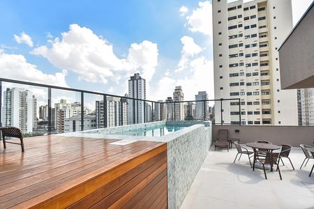 Studio à venda com 26m², 1 quarto e sem vaga Studio à venda com 26m², 1 quarto e sem vagaÁrea comum - Piscina