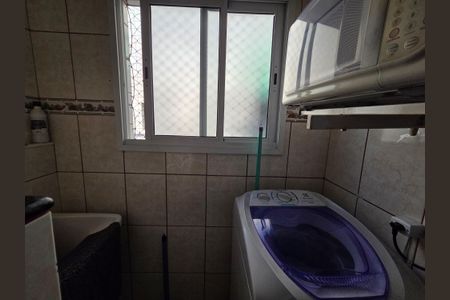 Área de Serviço de apartamento para alugar com 1 quarto, 57m² em Cidade Ocian, Praia Grande