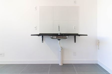Cozinha de apartamento à venda com 1 quarto, 25m² em Água Branca, São Paulo