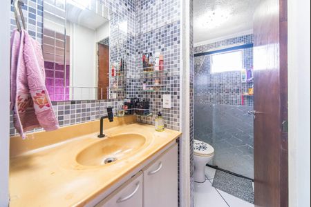 Banheiro de apartamento à venda com 2 quartos, 54m² em Jardim Alvorada, São Bernardo do Campo