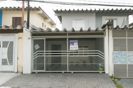 Casa para alugar com 125m², 2 quartos e 2 vagasFachada 