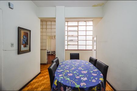 Sala de Jantar de apartamento à venda com 3 quartos, 150m² em Centro, Belo Horizonte