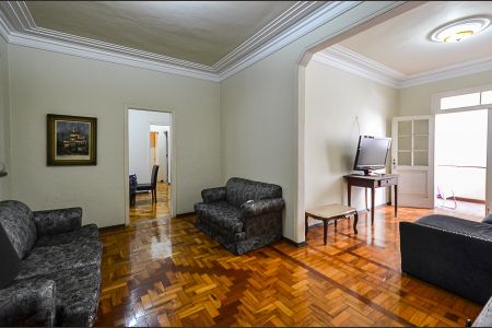 Sala de Estar de apartamento à venda com 3 quartos, 150m² em Centro, Belo Horizonte