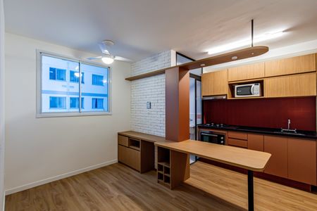 Sala de apartamento para alugar com 2 quartos, 40m² em Barra Funda, São Paulo