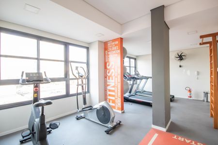 Apartamento para alugar com 48m², 2 quartos e 1 vaga Apartamento para alugar com 48m², 2 quartos e 1 vagaÁrea comum - Academia