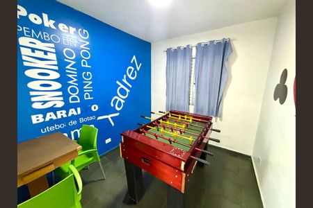 Apartamento à venda com 43m², 2 quartos e sem vagaSalão de jogos
