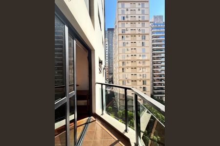 Varanda de apartamento para alugar com 1 quarto, 50m² em Itaim Bibi, São Paulo