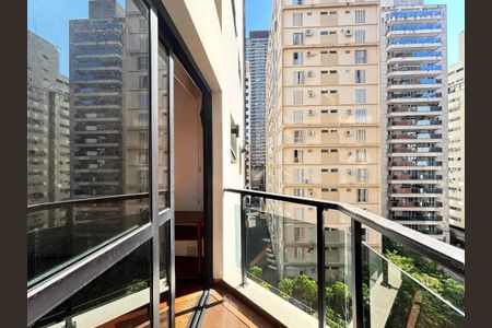 Varanda de apartamento para alugar com 1 quarto, 50m² em Itaim Bibi, São Paulo