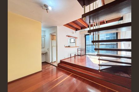 Apartamento para alugar com 50m², 1 quarto e 1 vaga Apartamento para alugar com 50m², 1 quarto e 1 vagaSala