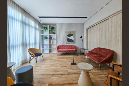 Apartamento para alugar com 27m², 1 quarto e sem vagaÁrea comum - Salão de festas