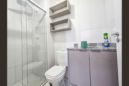 Apartamento para alugar com 27m², 1 quarto e sem vagaBanheiro da Suíte