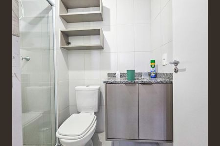 Apartamento para alugar com 27m², 1 quarto e sem vagaBanheiro da Suíte