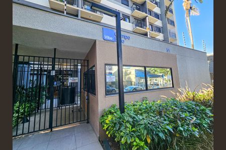 Apartamento para alugar com 27m², 1 quarto e sem vagaFachada e portaria
