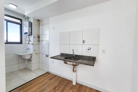 Cozinha  de apartamento para alugar com 2 quartos, 53m² em Santo Cristo, Rio de Janeiro