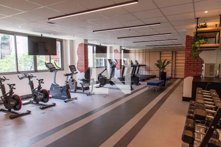 Studio para alugar com 21m², 1 quarto e sem vagaÁrea comum - Academia