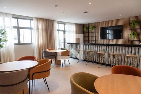 Studio para alugar com 21m², 1 quarto e sem vagaÁrea comum - Salão de festas