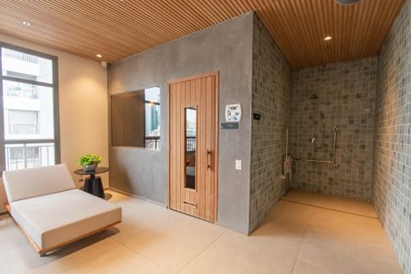 Studio para alugar com 21m², 1 quarto e sem vagaSauna