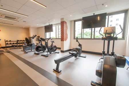 Studio para alugar com 21m², 1 quarto e sem vagaÁrea comum - Academia