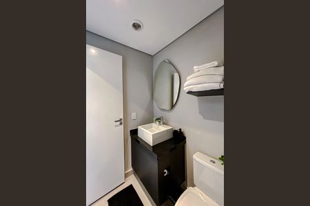 Studio à venda com 25m², 1 quarto e sem vaga Studio à venda com 25m², 1 quarto e sem vagaBanheiro