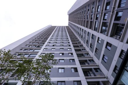Apartamento à venda com 44m², 2 quartos e 1 vagaFachada do bloco