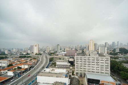 Vista da sala de apartamento à venda com 2 quartos, 35m² em Tatuapé, São Paulo