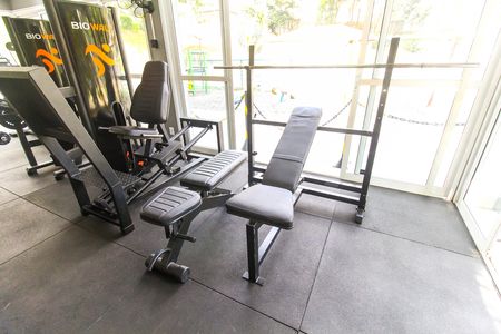 Apartamento à venda com 48m², 2 quartos e 1 vaga Apartamento à venda com 48m², 2 quartos e 1 vagaÁrea comum - Academia