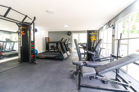 Apartamento à venda com 48m², 2 quartos e 1 vaga Apartamento à venda com 48m², 2 quartos e 1 vagaÁrea comum - Academia