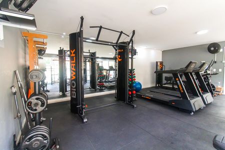 Apartamento à venda com 48m², 2 quartos e 1 vaga Apartamento à venda com 48m², 2 quartos e 1 vagaÁrea comum - Academia