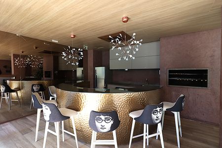 Studio à venda com 28m², 1 quarto e 1 vagaÁrea comum - Salão de festas